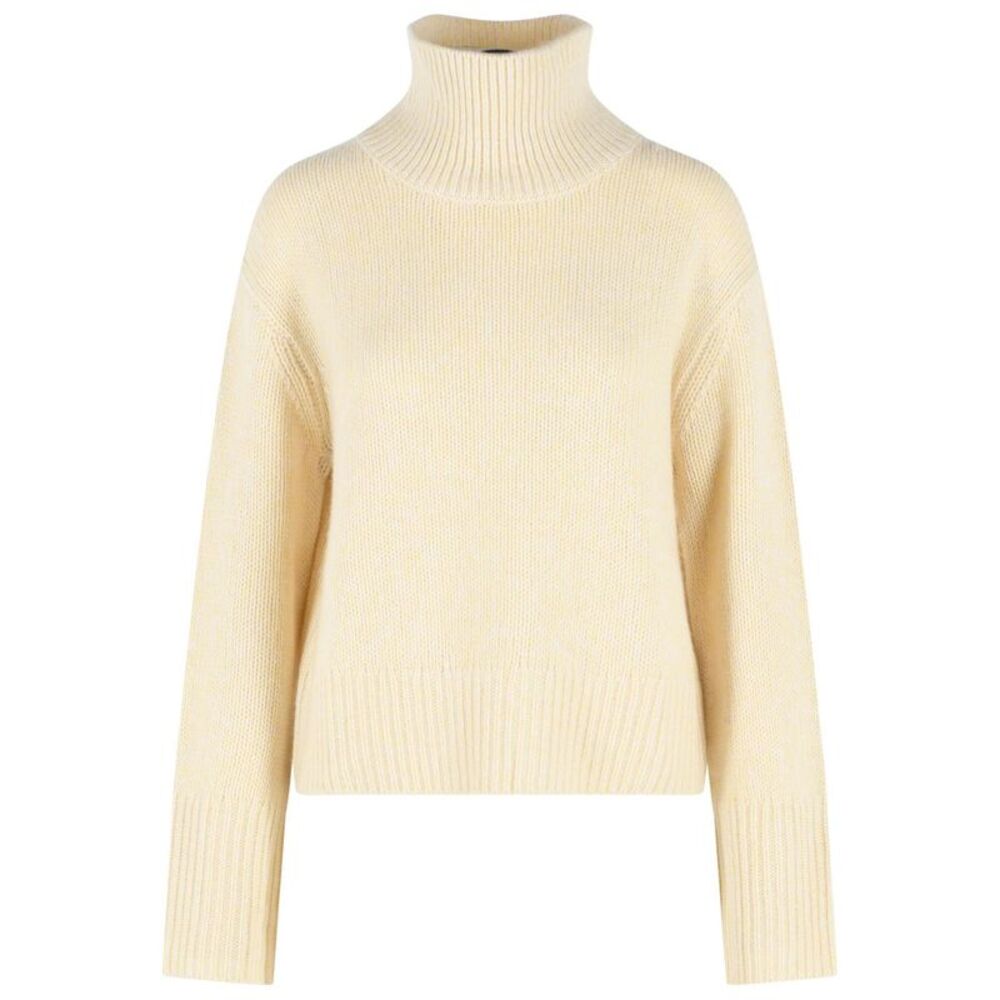 Lisa Yang 'Femi' Yellow Cashmere Turtleneck Sweater Women